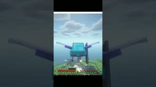 Minecraft elytra fly minecraft shorts [upl. by Novets591]