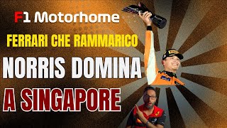 🚨 Ferrari Che Rammarico A Singapore Domina Norris 🚨 f1 landonorris ferrari [upl. by Myrilla]