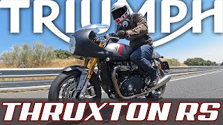 Triumph Thruxton RS 2020  Prueba a fondo [upl. by Nynahs]