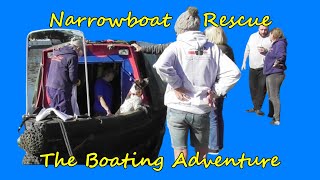 408 Narrowboat Rescue  The Boating Adventure [upl. by Itsrik797]