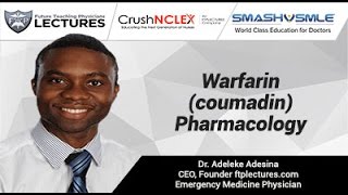 Warfarin coumadin Pharmacology [upl. by Vigor]