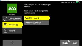 AVS 3655  UT  Demo  Sonatest WAVE  General Operation [upl. by Nihsfa156]