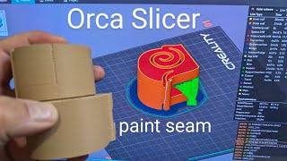 OrcaSlicer Custom Seam [upl. by Airotna]