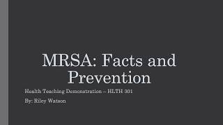 MRSA Methicillinresistant Staphylococcus aureus Prevalence Facts Symptoms amp Care [upl. by Leuqim]