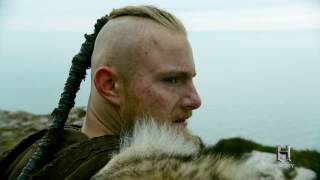 Odin appears in Kattegat  Vikings 4x16 [upl. by Enner]