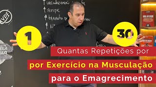 Quantas Repetições por Exercício fazer na Musculação para o Emagrecimento [upl. by Assi]