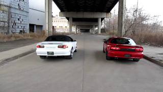 LS1 vs LT1 Exhaust [upl. by Eelnyl]