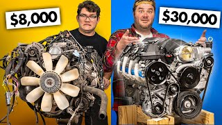 8000 Junkyard V8 vs 30000 Crate V8 Engine Swap [upl. by Eelhsa]