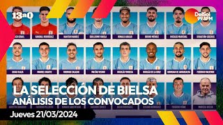 13a0  Análisis de los convocados a la selección uruguaya [upl. by Anitnoc]