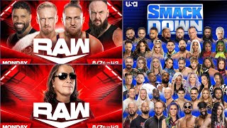 WWE Smackdown 2024 Roster Update  Bret Hard returns  Internet Audience criticises AEW [upl. by Eileen]