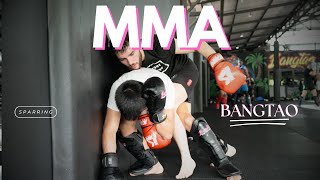 Pro MMA Sparring Technical Sparring Class  Bangtao MMA [upl. by Ayanat]