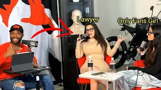 Man SILENCES Delusional Lawyer And Only Fans Girl [upl. by Alien]