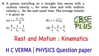 Chapter 3 Objective 1 Question No 4 HC Verma Concepts of Physics [upl. by Ingrid]