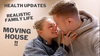 HEALTH SCARE NEW CAR  HOUSE MOVE UPDATE  James and Carys [upl. by Niveg472]