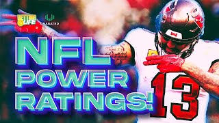 NFL Power Ratings Risers Fallers and More w Rufus Peabody  The BIGGER Betting Picture [upl. by Brackely968]