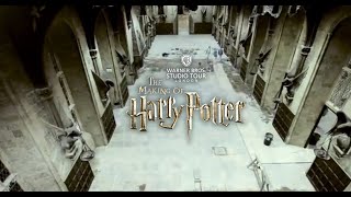 Great Hall TimeLapse  Warner Bros Studio Tour London  The Making of Harry Potter [upl. by Enileme]