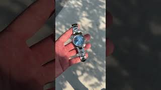 Rolex Datejust Azzurro Blue 41 rolex luxurywatch yt [upl. by Brody]