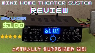 REVIEW Pyle MultiChannel 200W Power Amplifier Home Audio Receiver System [upl. by Ladnyc]