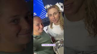 Jelena Ostapenko amp Lyudmyla Kichenok are the 2024 USOpen Doubles Champions 🏆 WTA [upl. by Hospers]