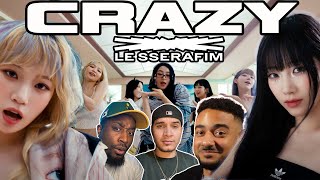 SLAY QUEENS😭 LE SSERAFIM 르세라핌 CRAZY OFFICIAL MV REACTION [upl. by Rothberg]