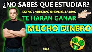 🤑📝 Carreras MEJOR PAGADAS y DEMANDADAS en Chile 2023 Mejores Carreras para ESTUDIAR en Chile 2023 [upl. by Yenaj]