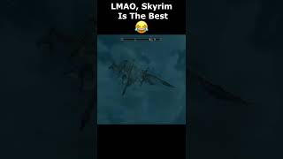 LMAO Skyrim Is The Best 😂 skyrim skyrimanniversary elderscrolls shorts [upl. by Sitnerp900]