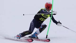 Sparta Alpine Race Ski Team  Slalom Race 1 2019 [upl. by Joshuah]