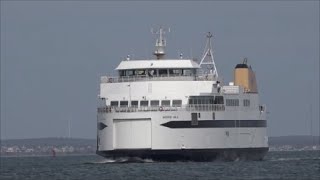 Steamship Authority Ferry quotMV Woods Holequot in action [upl. by Anitsirk210]