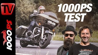 1000PS Test  HarleyDavidson Road Glide Special 2017 [upl. by Avruch877]