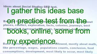 GED Social Studies test question ideas [upl. by Ladew328]