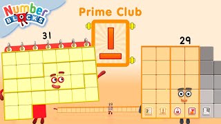 Prime Club 🟠  Learn to count  Numberblocks Full Episodes  123  Maths for Kids [upl. by Lenore]