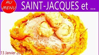 【 SAINT JACQUES 】NOUILLES VIETNAMIENNES  RECETTE FACILE ET PAS CHERE VC0035 VS00125 AU010101 [upl. by Ecnarwal]