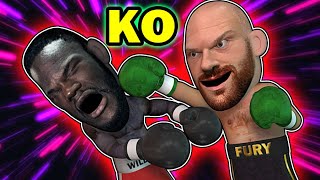 Tyson Fury KOs Wilder to win the Trilogy [upl. by Rattan]