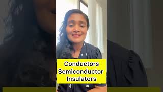 Conductors insulators Semiconductors Electronics Interview Preparation education computerscien [upl. by Ebneter]