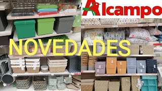 ALCAMPO🧺NOVEDADES😲DECORACIÓN HOME IDEAS DE ARGANIZACION Y ALMACENAJE TENDENCIAS HOGAR TEXTIL AUCHAN🏡 [upl. by Salaidh489]