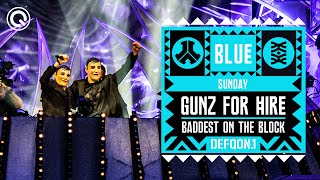 Gunz For Hire  The Baddest On The Block I Defqon1 Weekend Festival 2023 I Sunday I BLUE [upl. by Roots]