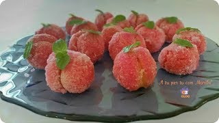 Pesche dolci con alchermes e zucchero [upl. by Nahsed499]