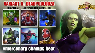 MCOC Variant 832  Easy Path for Completion  She Hulk boss  kabam mcoc marvelstudios mcu [upl. by Rhetta40]