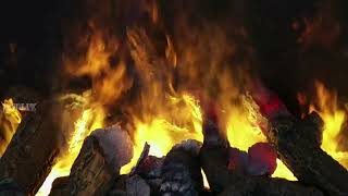 Relaxing Fireplace ThunderStorm Smooth Jazz Video [upl. by Bravar]