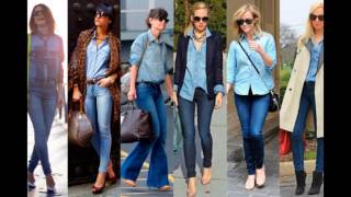 Como combinar la ropa con jeans [upl. by Garnet]