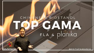 La mejor chimenea de bioetanol FLA 4 PLANIKA [upl. by Kauppi785]