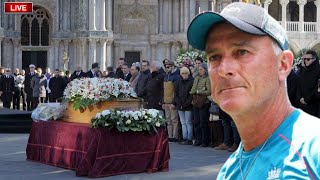 Graham Thorpe Funeral  Former England cricketer Graham Thorpe Last Tribute Video 💔 [upl. by Aldwon]