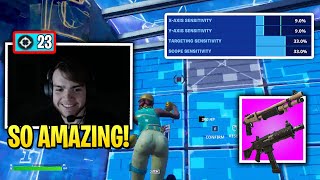 What happens when Mongraal uses 90 Sensitivity in Season 2 [upl. by Andert]