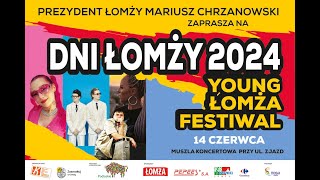 Dni Łomży 2024  Young Łomża Festiwal [upl. by Nomelc953]