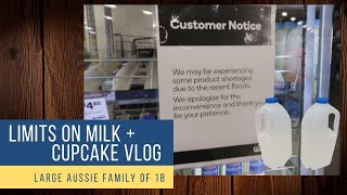 Buying MilkGrocery Limits  School Project Cupcake Vlog [upl. by Johnna]