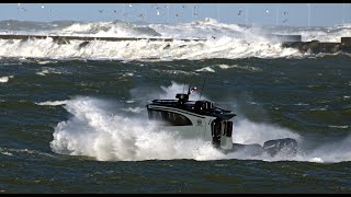 Rafnar 1100 RIB test drive in rough conditions [upl. by Ardnuas]