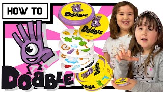 Dobble Game  How to Play  Dobble Rules [upl. by Nosyla592]