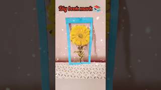 beautiful bookmark🔖diyeasy bookmark making with easy ideasshortshandmade [upl. by Hortensia360]