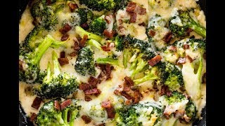 Creamy Broccoli Low Carb Keto [upl. by Itteb]