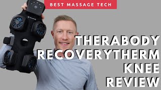 Therabody RecoveryTherm Knee Sleeve Review  hot cold vibration [upl. by Rugen919]